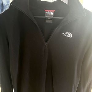 North face 3/4 zip light fleece